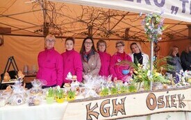 KGW Osieku podczas Śniadania Wielkanocnego w Osieku. 