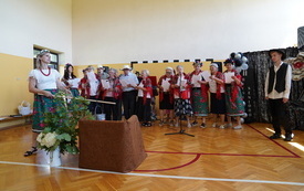 Grupa Biedronki z Dziennego Domu "Senior +" w Sworoniu