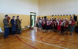 Grupa Niezapominajki z Dziennego Domu "Senior +" w Sworoniu