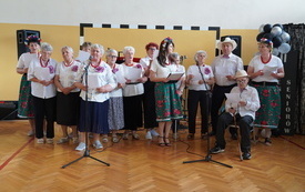 Grupa Perełki z Dziennego Domu "Senior +" w Sworoniu