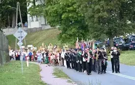 Korow&oacute;d dożynkowy na Dożynkach Powiatowych