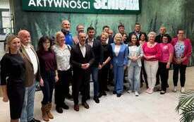 Uczestnicy wizyty studyjnej w Stalowej Woli 
