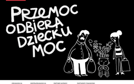ulotka Kampanii "Dzieciństwo bez Przemocy" 
