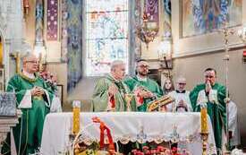 Msza Święta w Sanktuarium Matki Bożej Bolesnej w Sulisławicach