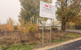 Droga wyremontowana w miejscowości Niekras&oacute;w