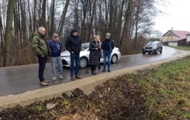 Odbi&oacute;r odcink&oacute;w dr&oacute;g, zrealizowanych na&nbsp;obszarze miasta oraz&nbsp;sołectw gminy Osiek na czele z Panią Burmistrz Magdaleną Marynowską, Kierownikiem Referatu Budownictwa, Inwestycji i Zam&oacute;wień Publicznych Wojciechem Pargiełą.