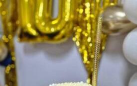 Tort z okazji jubileuszu 10-lecia stowarzyszenia "Osieczanie". 