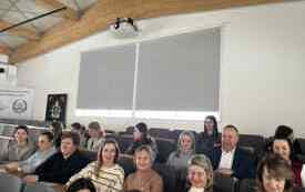 Przedstawiciele KGW z Gminy Osiek na konferencji w Sichowie Dużym