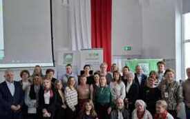 Przedstawiciele KGW z Gminy Osiek na konferencji w Sichowie Dużym.