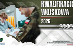 Obwieszczenie o kwalifikacji wojskowej w 2026 r.