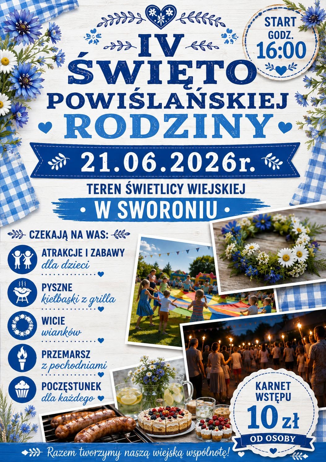 Zaproszenie na&nbsp;IV Święto Powiślańskiej Rodziny