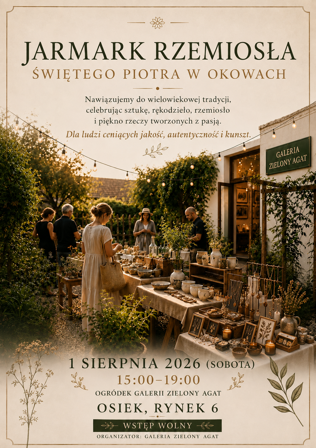 Zaproszenie na&nbsp;Jarmark Rzemiosła
