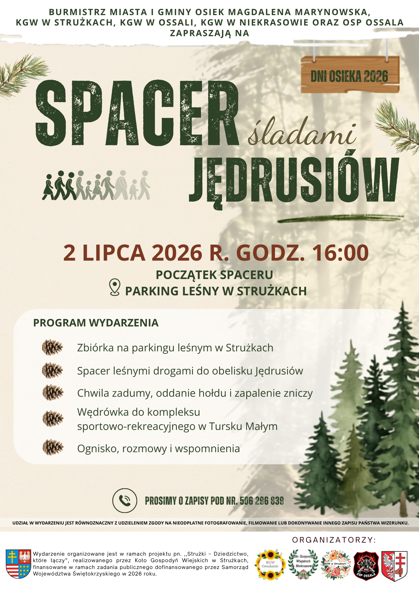 zaproszenie na&nbsp;Marsz Jedrusi&oacute;w