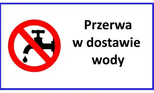 Przerwa w dostawie wody