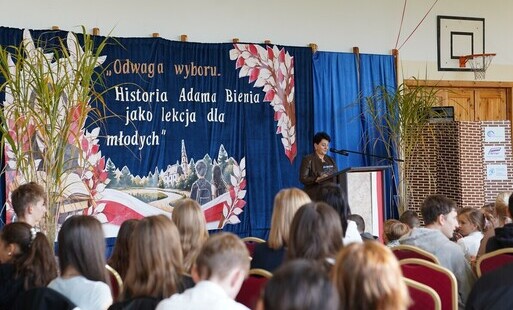 Konferencja "Odwaga wyboru. Historia Adama Bienia jako lekcja dla młodych." 