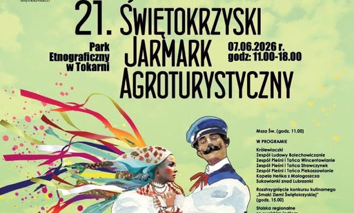 Plakat promujący Świętokrzyski Jarmak Agroturystyczny