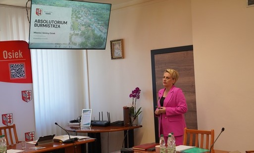 Wystąpienie Burmistrz Miasta i Gminy Osiek Magdaleny Marynowskiej