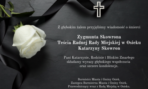 Zdjęcie do Kondolencje
