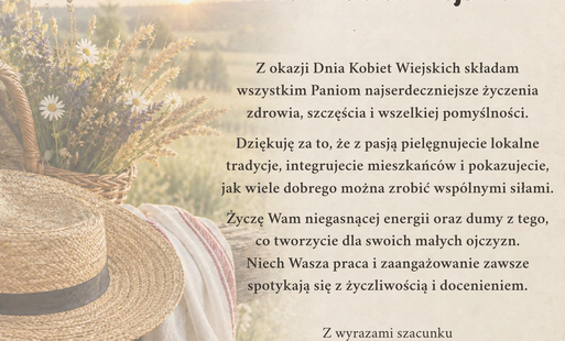 Kartka z okazji Dnia Kobiet Wiejskich
