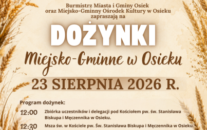 Dożynki Miejsko-Gminne w Osieku